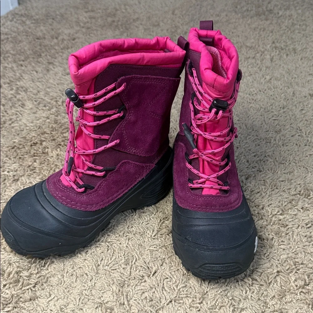 The North Face stylish pink